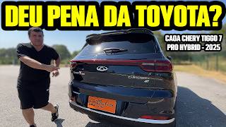 CAOA CHERY TIGGO 7 PRO MAIS BARATO que COROLLA CROSS mas É MUITO MELHOR OU NÃO Avaliação [upl. by Luce683]