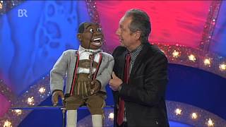 Bauchredner Perry Paul mit jodelnder Puppe Joseph im TV [upl. by Htyderem]