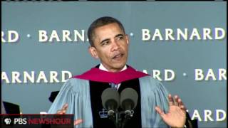 Watch President Obamas Commencement Speech at Barnard College [upl. by Ruscher]