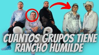 Cuantos Grupos Tiene RANCHO HUMILDE Cosas que no sabias de rancho humilde pt 1 [upl. by Lynden]