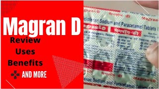 MagranD TabletDiclofenac Sodium and Paracetamol TabletsMagran D Tablet ki Jankari [upl. by Nirtiak475]