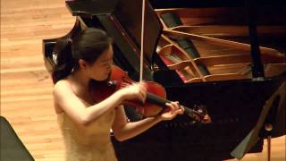 JiWon Song  Menuhin Competition 2014  Senior SemiFinals [upl. by Simah]