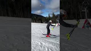 Waterville Valley shredding skiing sendit extremesports skier ski 360 jump [upl. by Hufnagel91]