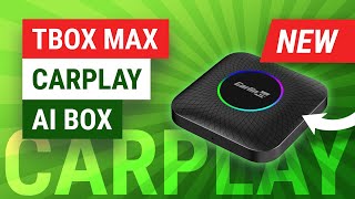 CarlinKit Tbox Max Ambient CarPlay AI Box Review  A Case of Déjà vu [upl. by Anikal]