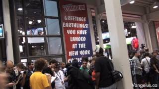 NYCC 2011 Vlog  01  Pressing Matters  Oct 14 [upl. by Kyne982]