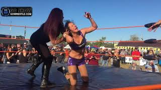 Sofia Castillo and Kaci Lennox vs La Varoneza and Reaven Marie [upl. by Joline735]