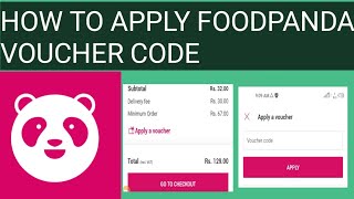 How to use foodpanda voucher [upl. by Gnem149]