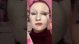 CRACKED DOLL MAKEUP TUTORIAL 😨😨😨 makeuptrends makeup halloweenmakeuplook halloween [upl. by Avlis]