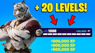 Fortnite SEASON 1 CHAPTER 5 AFK XP GLITCH In Chapter 5 800000 XP [upl. by Anihcak]