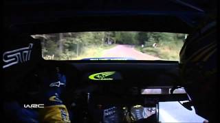 Rally Finland 2004 SS Ouninpohja Stage Record Petter SolbergPhil Mills Subaru Impreza WRC onboard [upl. by Levin304]