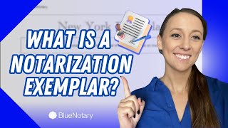 What is a Notarization Exemplar You Better know [upl. by Rebane]