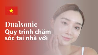 Self treatment with Dualsonic 10 min Vietnamese Home care device [upl. by Montford712]