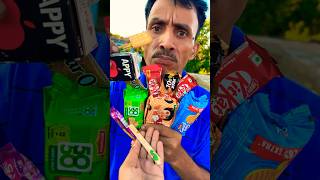 Oreo Dhoni biscuit 🍭🤣aur Kitkat chocolate🍫parlegtigerglucosemunch5050baroneappyshortfeed [upl. by Nwahsyar594]