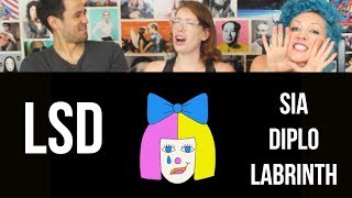 LSD  Genius  Sia Diplo Labrinth  REACTION [upl. by Nickolai328]