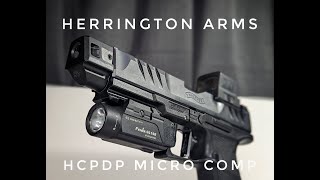 Walther PDP FS Pro SD Pt 13 Herrington Arms HCPDP Micro Comp Unboxing [upl. by Asiluy425]