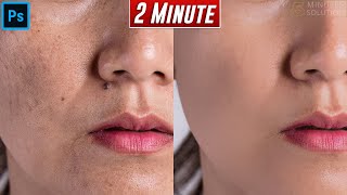 How to smooth skin in photoshop 2024 [upl. by Aicilyt354]