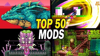 Top 50 Terraria Mods of all Time tModLoader [upl. by Eentruoc]