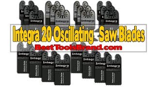 Integra 20 Oscillating Multi Tool Quick Release Saw Blades [upl. by Anyela]