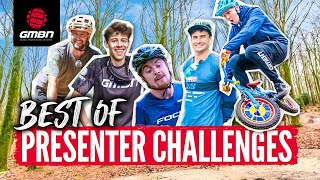 Best Of GMBN Presenter Challenges  Pro Riders Epic Locations Crazy Tasks  3hr MTB Compilation [upl. by Nanahs]