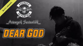 Avenged sevenfold  Dear god Melodi outro version Akustik instrument [upl. by Naryb]