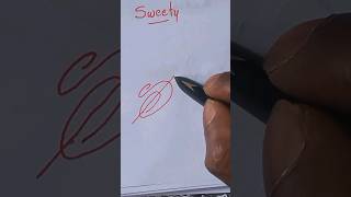 Sweety name signature style shortsfeed shortsvideo calligraphy shortvideo signaturestyle [upl. by Nedda44]