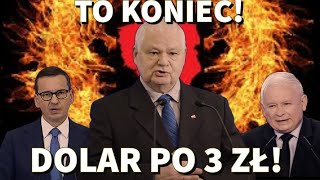 Kurs dolara po 3 zł To Wstrząs po decyzji NBP Spadek Dolara Funta EUR [upl. by Lauro60]