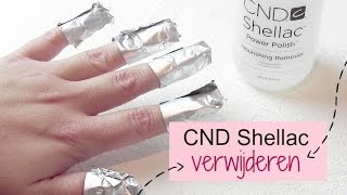 CND Shellac verwijderen  beautynailsfunnl [upl. by Aryt996]