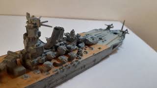 Musashi battleship Revell model kit [upl. by Portie]