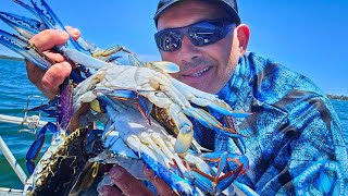 A Day full of Drama Epic Crab Fishing trip Catch and Cook [upl. by Eesyak]