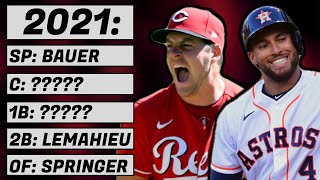 Ranking BEST Free Agent at EVERY POSITION MLB 2021 [upl. by Faro]