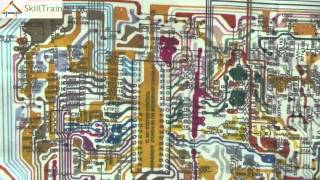 Diagrammatic representation of the PCB of a Colour TV Hindi हिन्दी [upl. by Ilana]