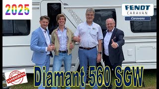 Fendt Diamant 560 SGW Modeljaar 2025 [upl. by Sheply526]