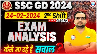 SSC GD 2024 Exam Answer Key  SSC GD 24 Feb 2nd Shift Exam Analysis SSC GD 2024 Paper Solution [upl. by Funk324]