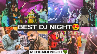 Mehendi DJ Night😍🧿  Shaadi series Part 06  vishu vlogs vlog [upl. by Australia]