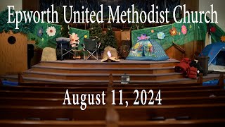 Epworth UMC online service for August 11 2024 [upl. by Kawasaki]