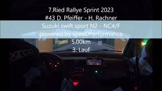 7 Ried Rallye Sprint 2023 gesamt [upl. by Krystin]