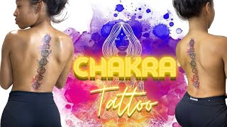 How To Tattoo  Arizona Tattoo Artist shorts black tattoo artist Chakra Tattoo [upl. by Sayles93]