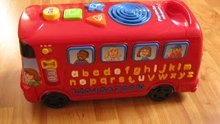 Vtech Playtime Bus with Phonics Great Interactive Toy [upl. by Juta]