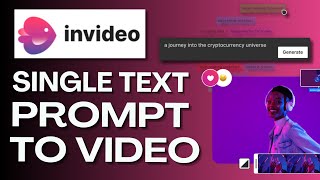 How To Make Video From Single Text Prompt With Invideo AI [upl. by Ocramed]