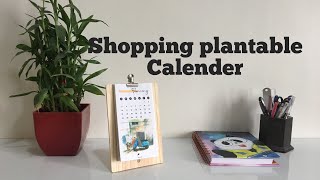 Shopping plantable CalendartamilLawanprakash [upl. by Edelman]