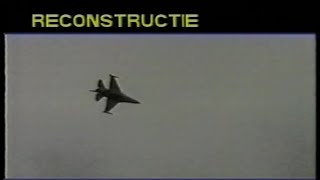 11 Feb 1992 CRASH F16 HASSELER ES HENGELO OV FULL VIDEO WITH AUDIO PILOT [upl. by Jarret]