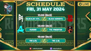 🔴TH 🏹 Aurora vs TNC Bo3  Riyadh Masters 2024 SEA Closed Qualifier Tipme [upl. by Wendi]