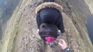 Helvellyn  Striding Edge  GoPro [upl. by Kiryt]