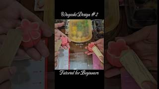 Design 2 🌸 wagashi sweets fooddecoration japanesefood foodie japanesefood foodshorts [upl. by Idell]