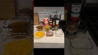 Homemade hamburger helper followmeformore cooking food [upl. by Draw27]