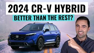 2024 Honda CRV Review  Is The New CRV Hybrid A Better SUV Than The Toyota RAV4 [upl. by Hanna852]