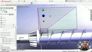 Análise de um Transportador Helicoidal com SOLIDWORKS Motion  4i Engenharia [upl. by Asyral]