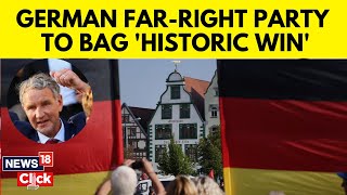 Germany Elections 2024  Germany Politics  Germany’s FarRight Party AFD Bags Hostoric Win  N18G [upl. by Tolkan]