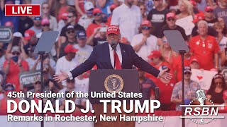 LIVE REPLAY President Trump to Deliver Remarks in Rochester New Hampshire  12124 [upl. by Bertero631]