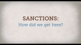 Sanctions How Did We Get Here [upl. by Ahcilef994]